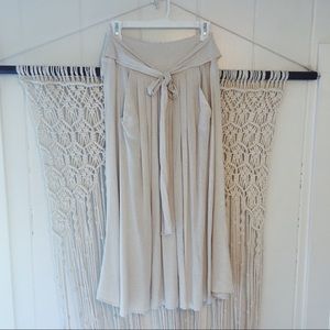 Boutique | cream skirt